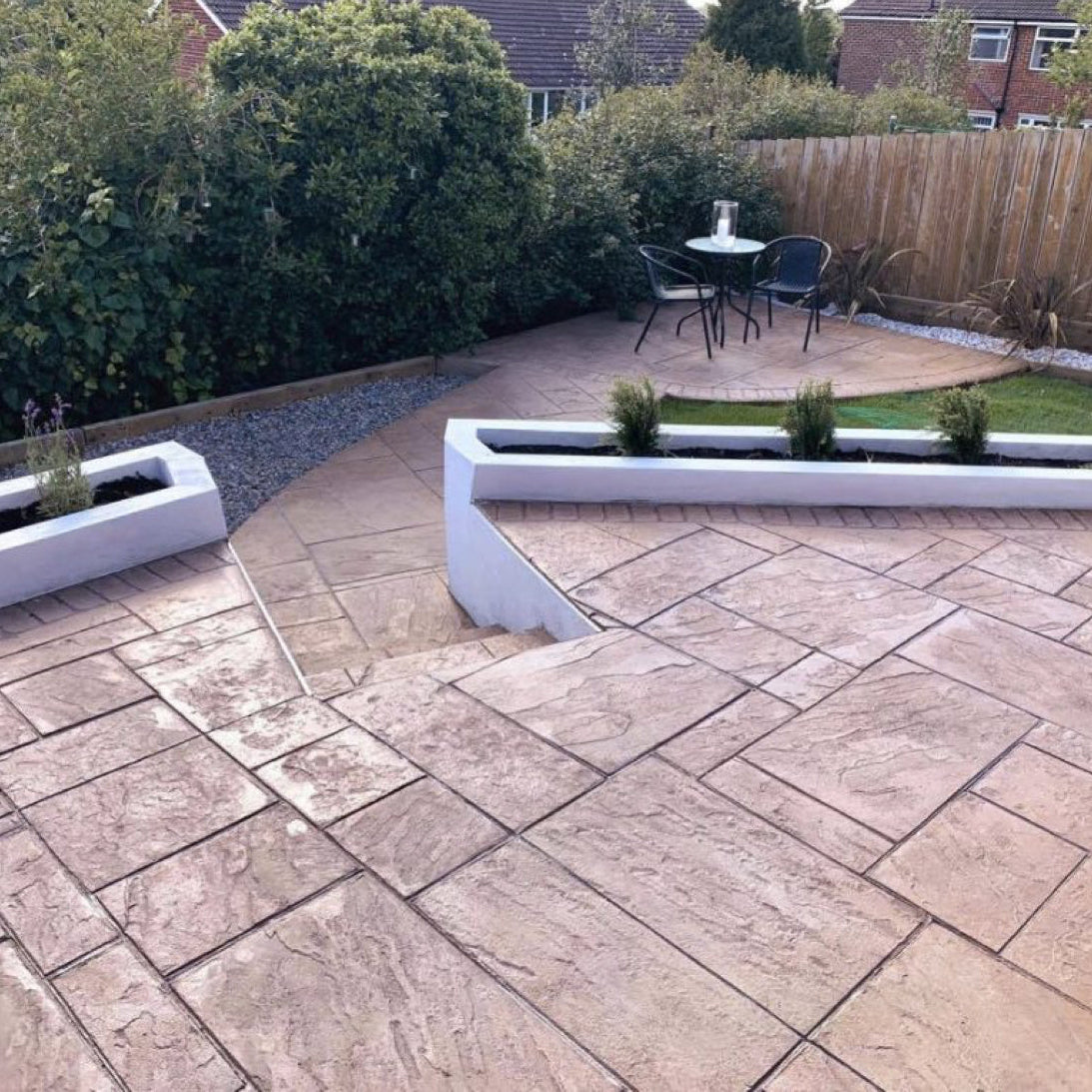 Residential Patterned Concrete Patios