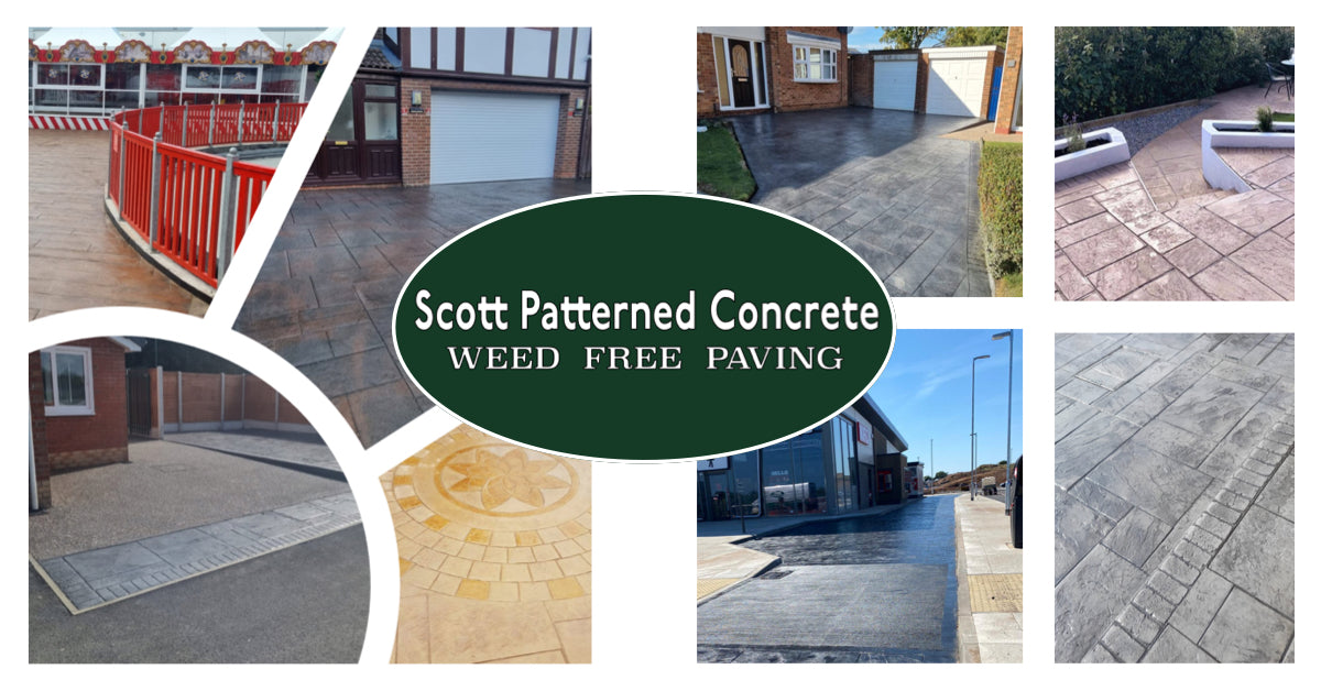 Expert Decorative Concrete Services North East, UK– Scott Patterned Concrete